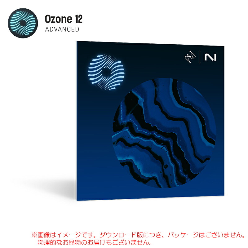 IZOTOPE OZONE 12 ADVANCED ダウンロード版 【手っとり早い！最短当日禾穀類PDF納品】楽になることの日本定め事品！