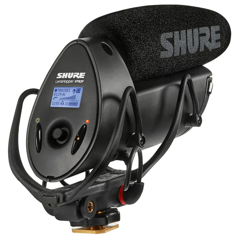 SHURE VP83F LENSHOPPER カメラマウントマイクロフォン 【デモ使用品 / 現品限り】｜サンフォニックス店