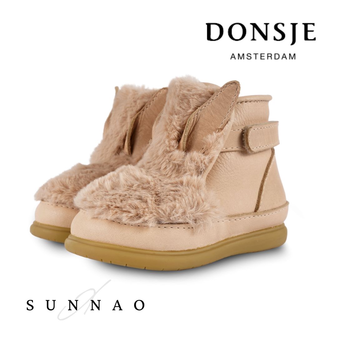 ＜Donsje＞ Roumi Shoes - Fluffy Bunny（置き目売りわたす店） キッズファッション-ブーツ-キッズ・ベビー・マタニティ