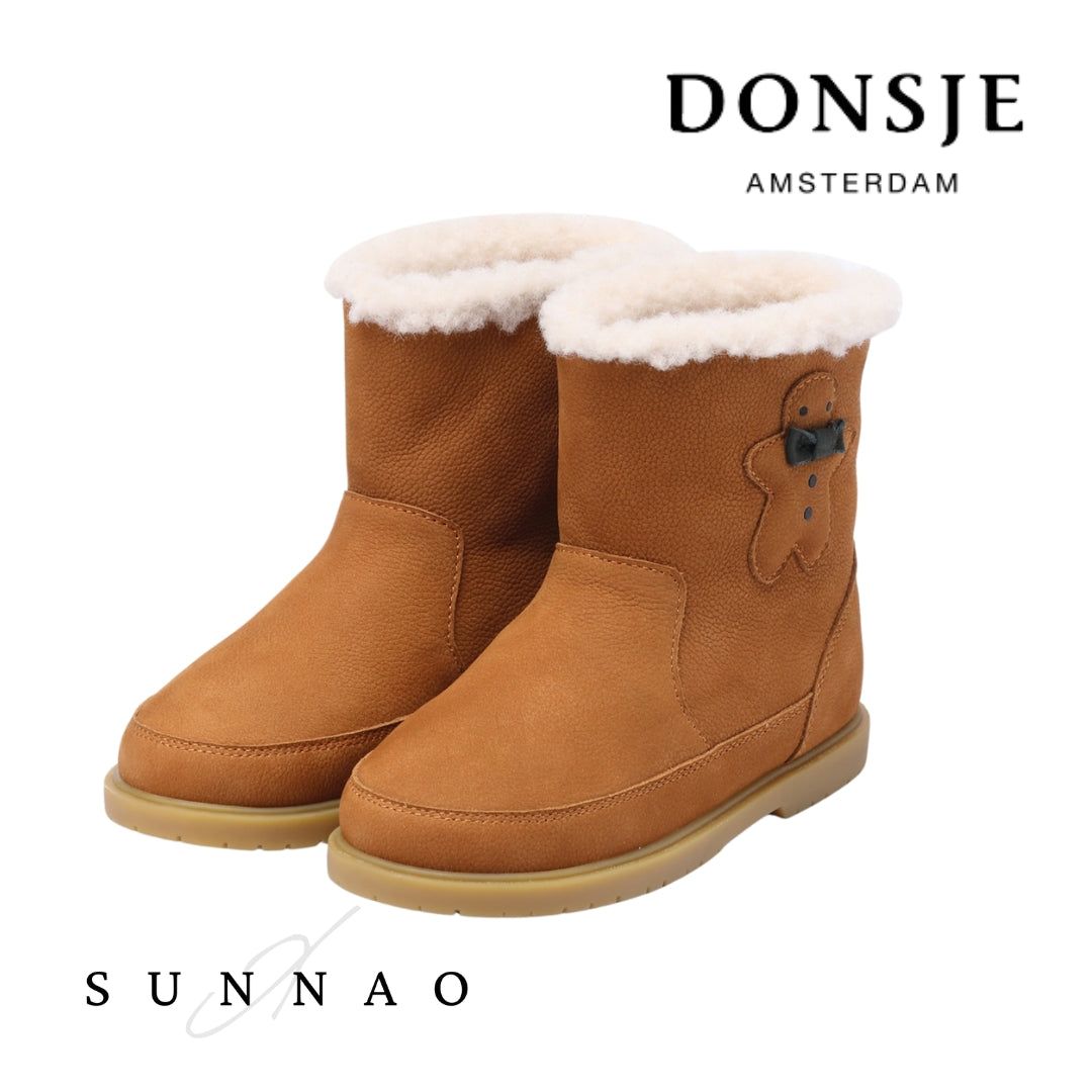 ＜Donsje＞Trene Lining - Gingerbread（置き目売りわたす店） ブーツ-キッズファッション