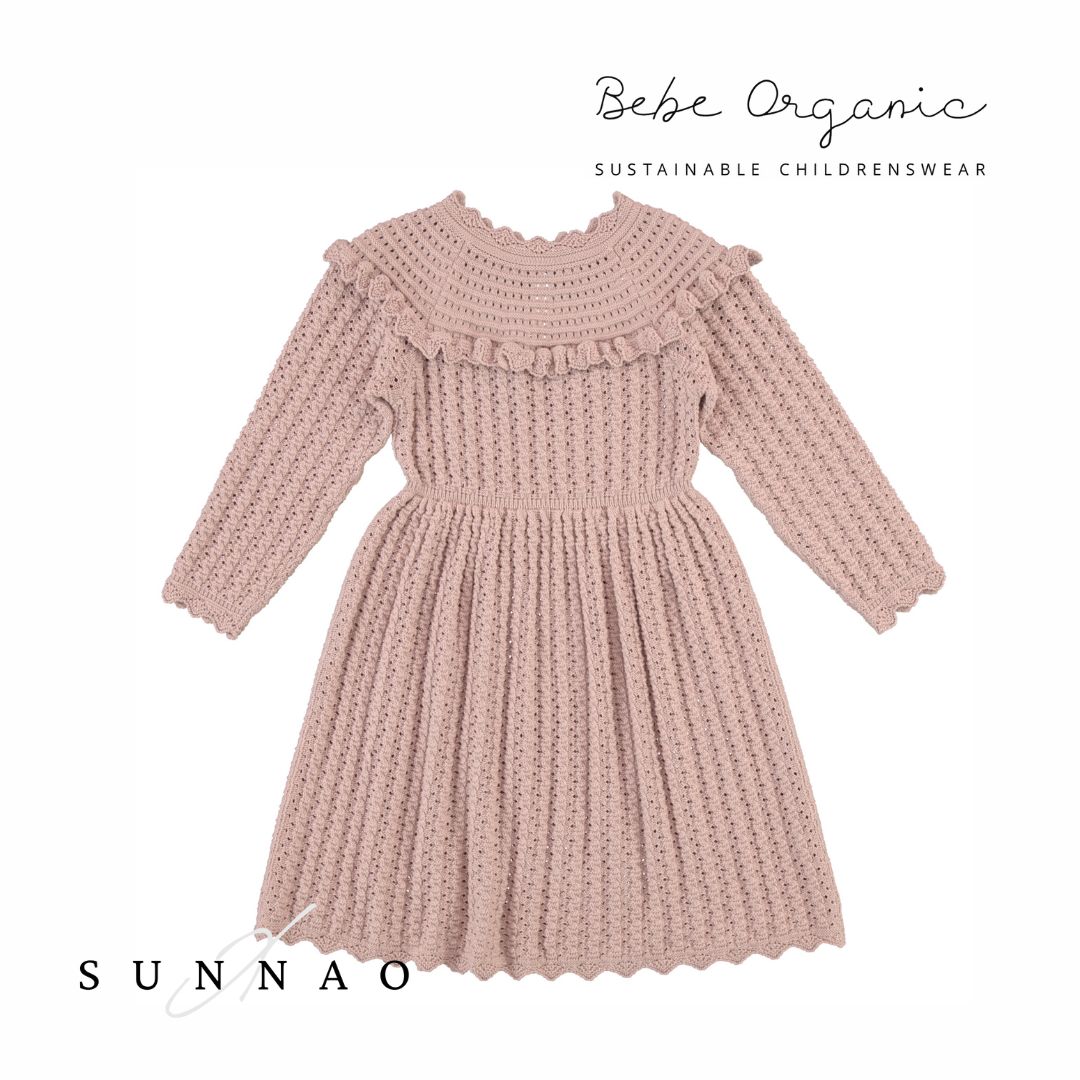 ＜Bebe Organic＞ Silvia Dress ワンピース-キッズファッション-キッズ・ベビー・マタニティ