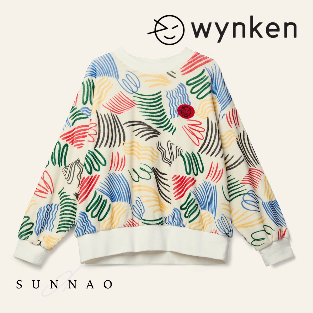＜Wynken＞ Allegro Sweat - Allegro Ecru