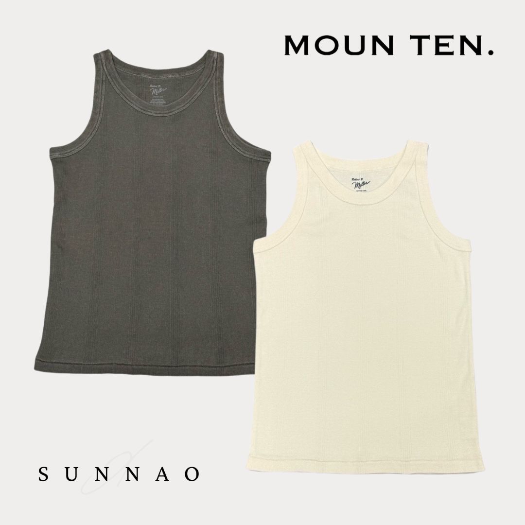 ＜Moun ten.＞ miller PACK TANK TOP - i/c