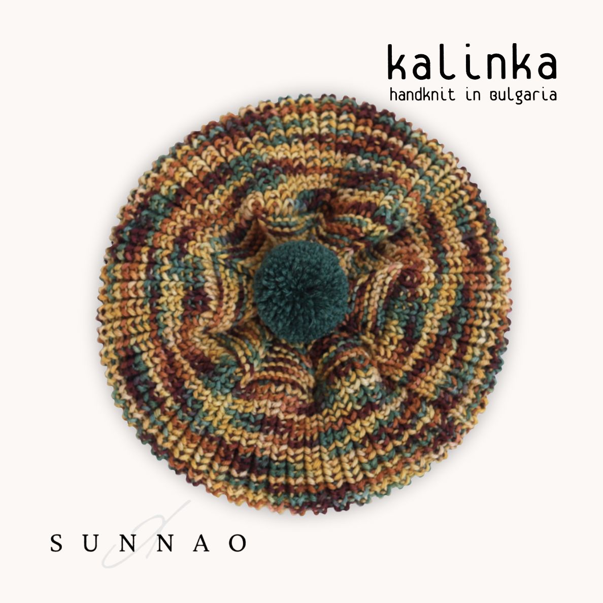 ＜Kalinka＞ Kalina Beret - Honeycomb