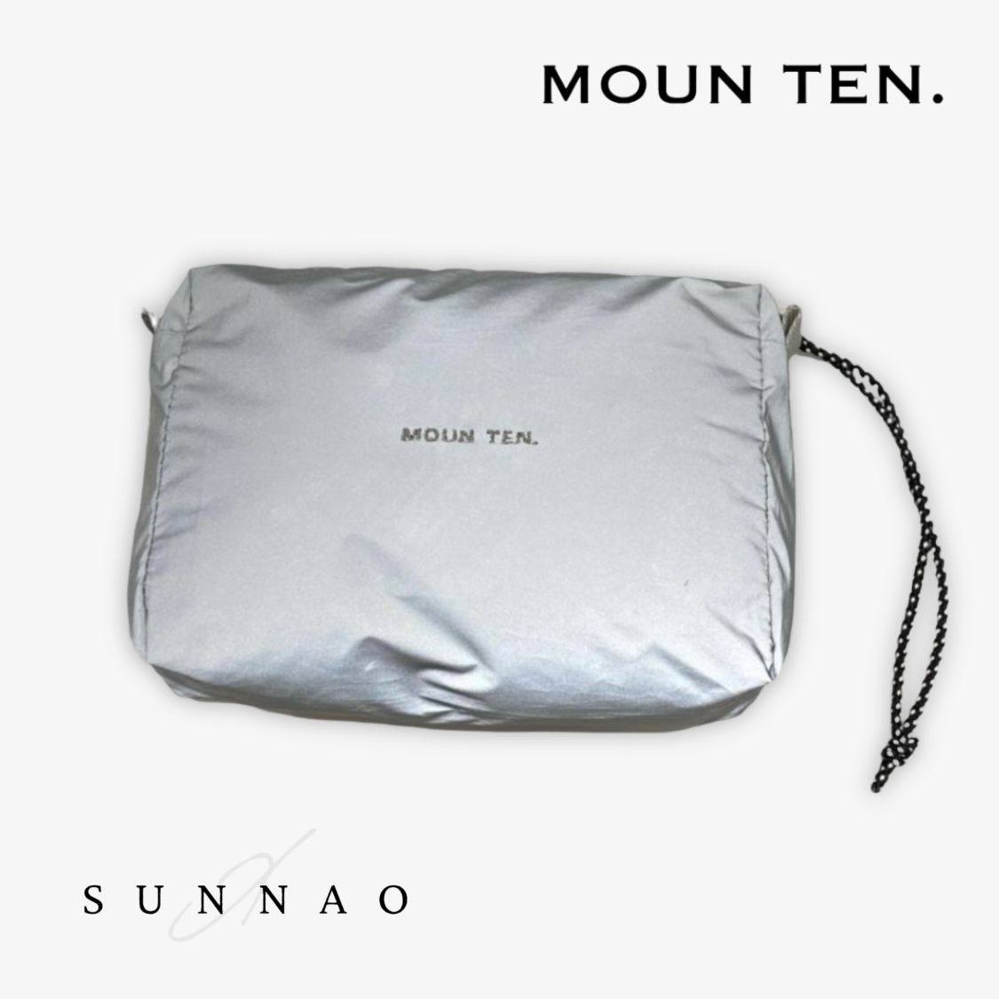＜Moun ten.＞ reflector porch - silvermix キッズ・ベビー・マタニティ-キッズファッション
