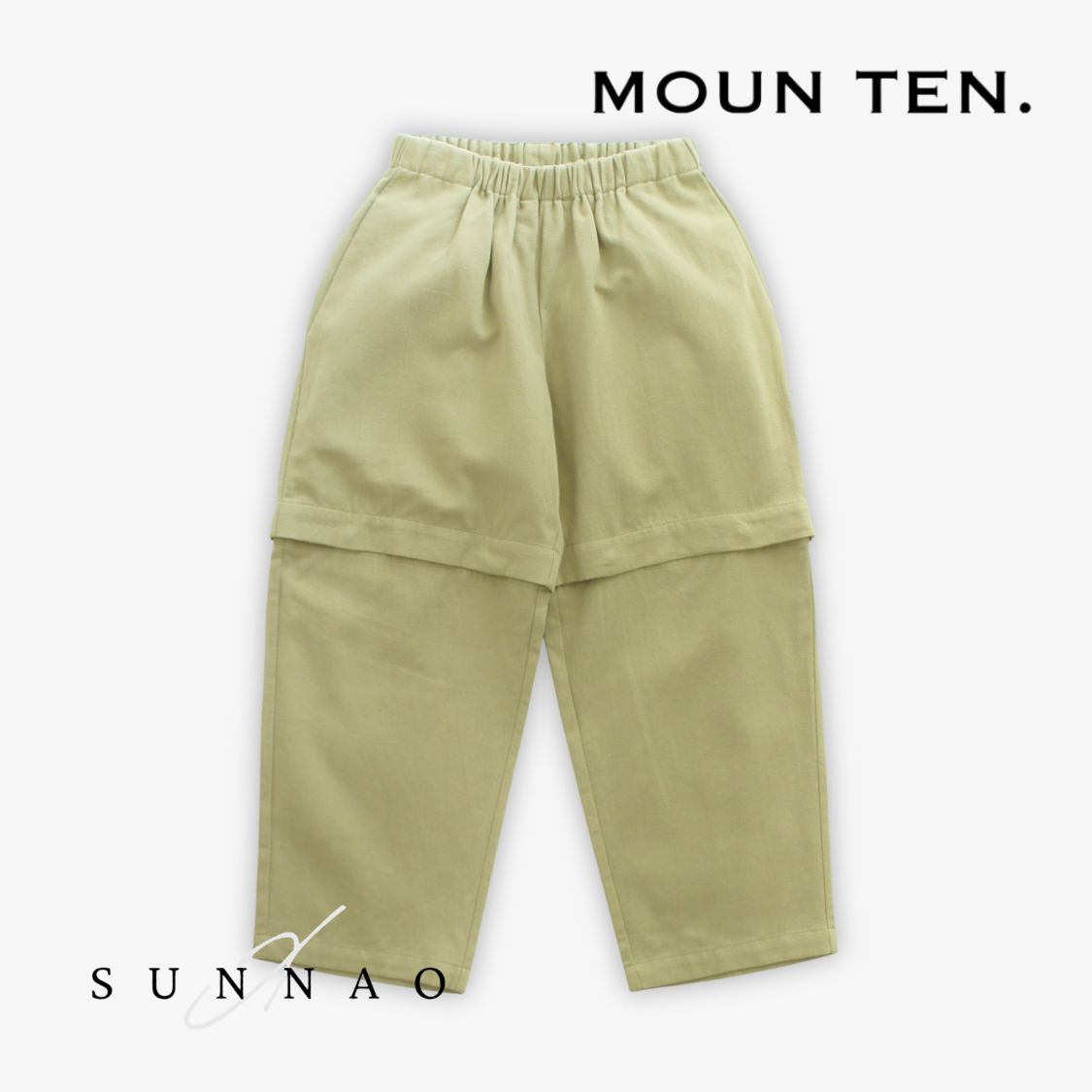 ＜Moun ten.＞ c/hemp detachable - hemp｜SUNNAO店