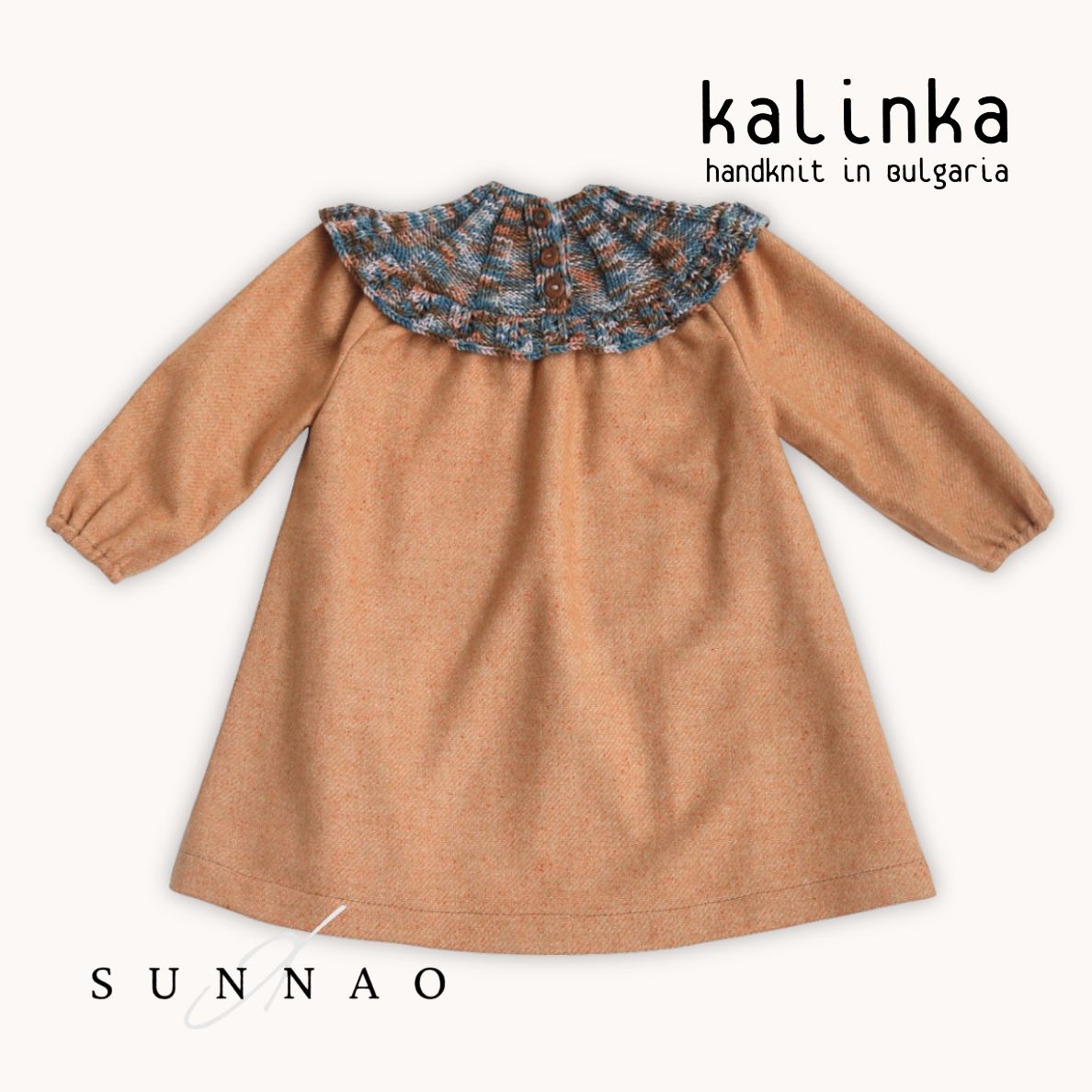 ＜Kalinka＞ Sidra Dress - Chai Tea