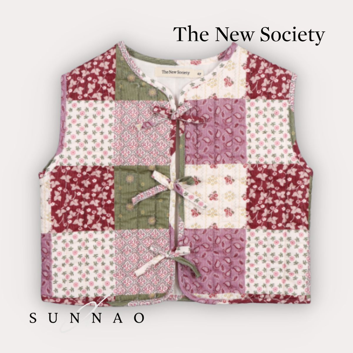 ＜The New Society＞ Melba Walstcoat - Melba Print