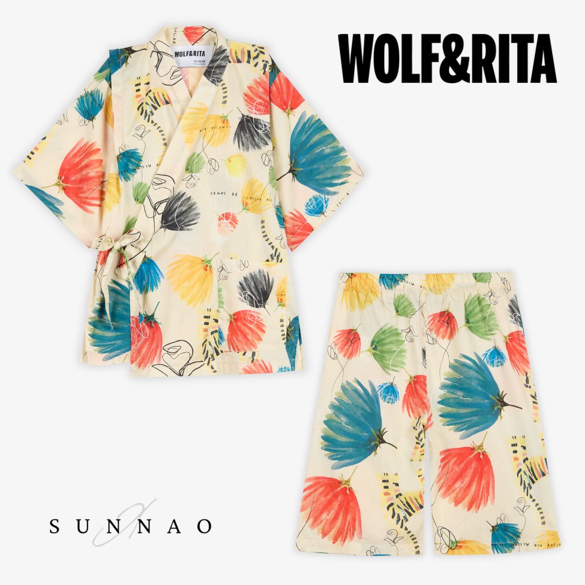 ＜WOLF\u0026RITA＞ KIDS JIMBEI DANDELION