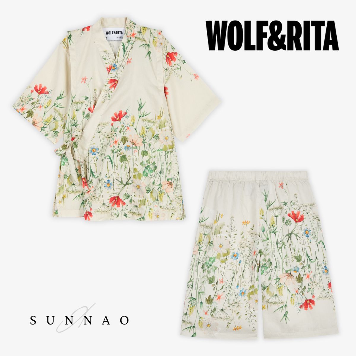 ＜WOLF\u0026RITA＞ KIDS JIMBEI BLOOM
