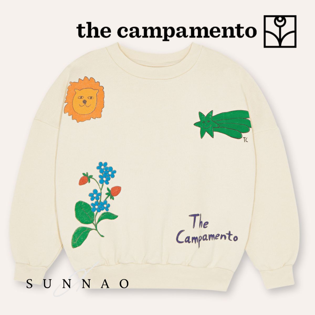 ＜The Campamento＞ Drawings Sweatshirt