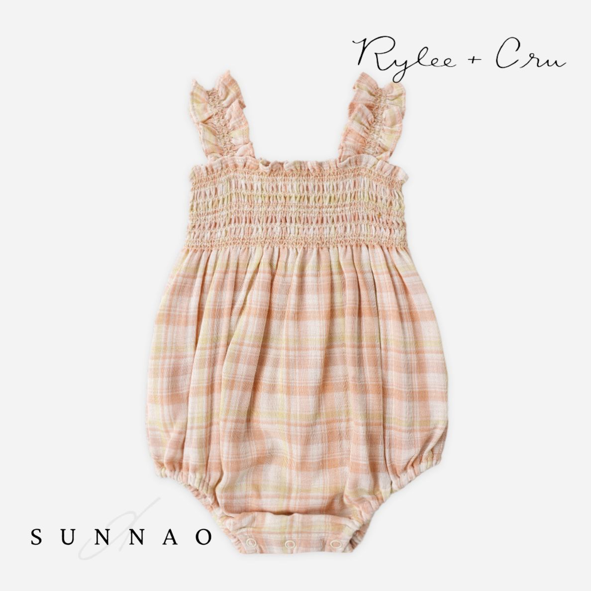 ＜Rylee + Cru＞ JULIA ROMPER - SUMMER PLAID