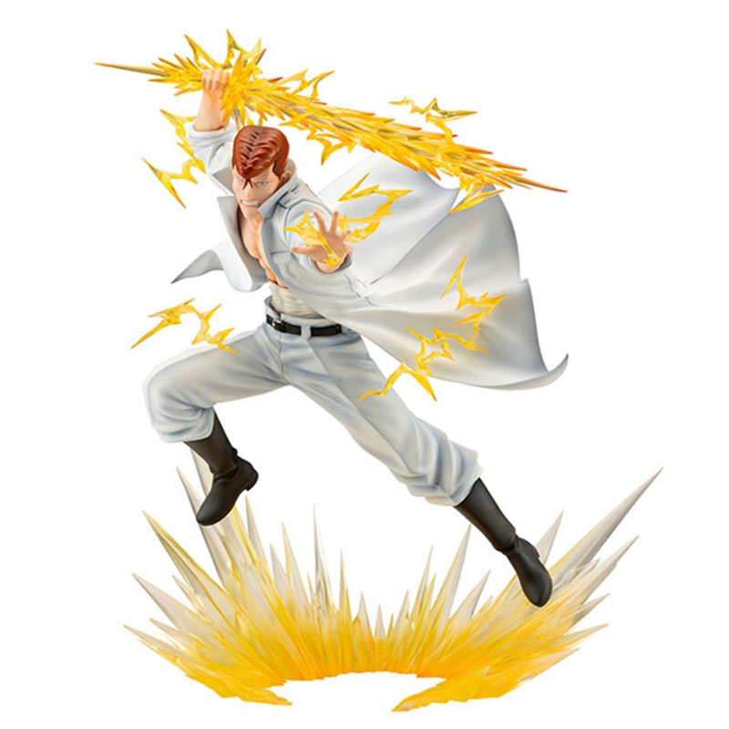 未開封新品 送料無料 ARTFX J 幽☆遊☆白書 桑原和真 Ver.2 1/8 完成品フィギュア[コトブキヤ] 塗装済み完成品フィギュア画像
