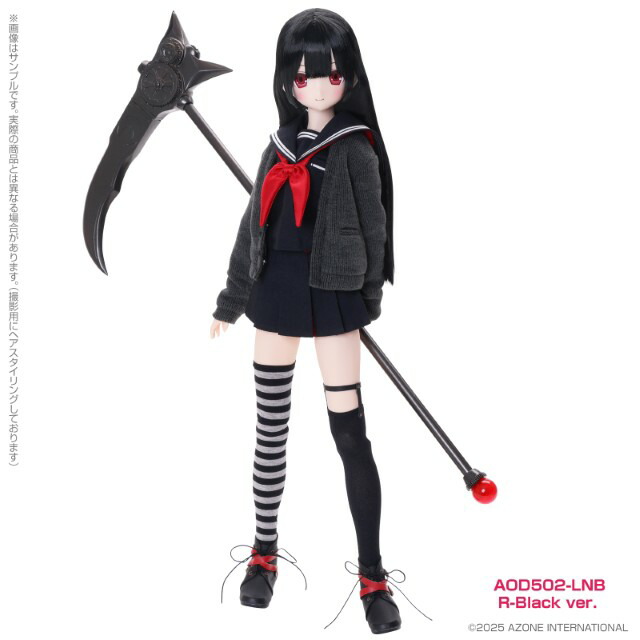 【ポイント10倍！5/1～・エントリー必須】送料無料 アゾンインターナショナル Lilia（リリア）/ The nightmare parallel world.～R-Black ver.～ 1/3スケール BlackRaven ブラックレイブンドールク 黒 コレクション