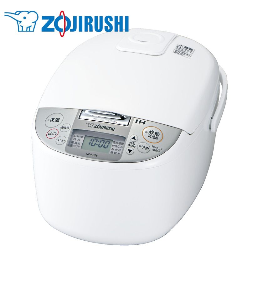 楽天市場】象印 マホービン IH 炊飯器 NP-XB18-WA 1升炊き 極め炊き