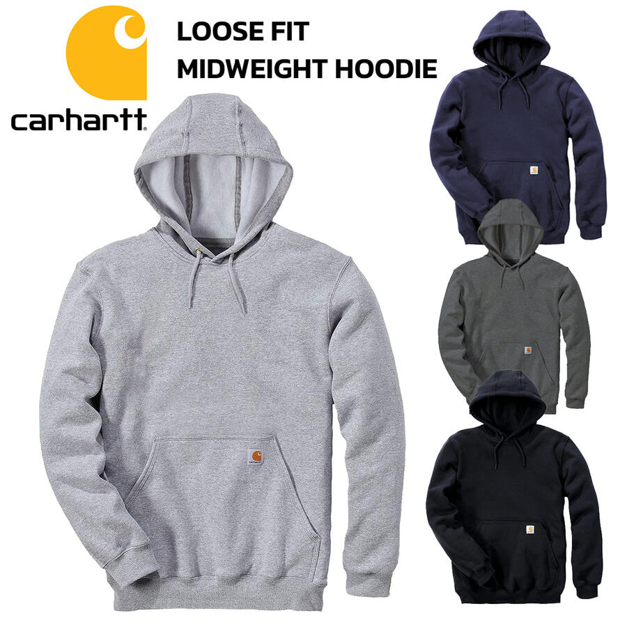 カーハート パーカー フーディー ミッドウェイトフードスウェット ワンポイント グレー メンズ レディース ユニセックス Carhartt K121 楽天市場】カーハート Carhartt パーカー ジップアップ メンズ