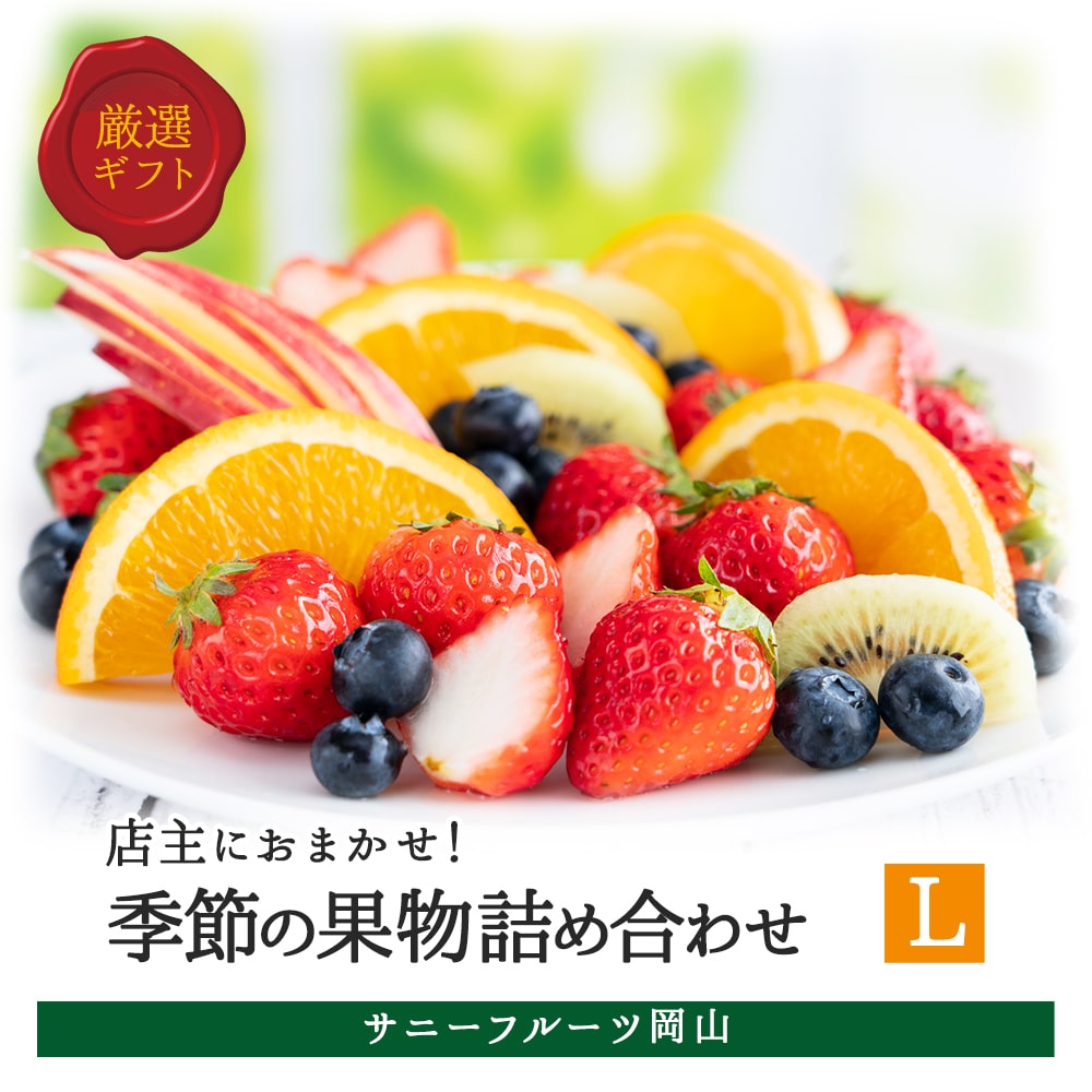 超特価激安 季節の果物詰め合わせ Lサイズ 店主のおまかせ 化粧箱入 フルーツ ギフト 国際ブランド Www Tajbar Com Br