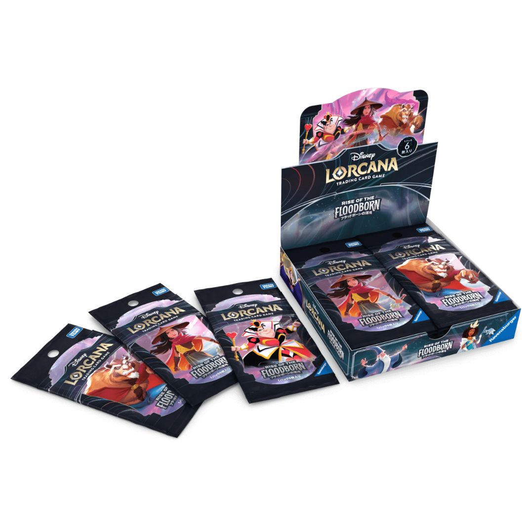 ディズニー ロルカナ TCG ブースターパック RISE OF THE FLOODBORN フラッドボーンの渾沌 日本語版 ボックス LORCANA トレカ