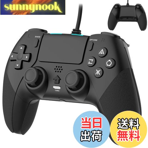 楽天市場】【送料無料】Elnicec PS4 コントローラー 有線 背面ボタン