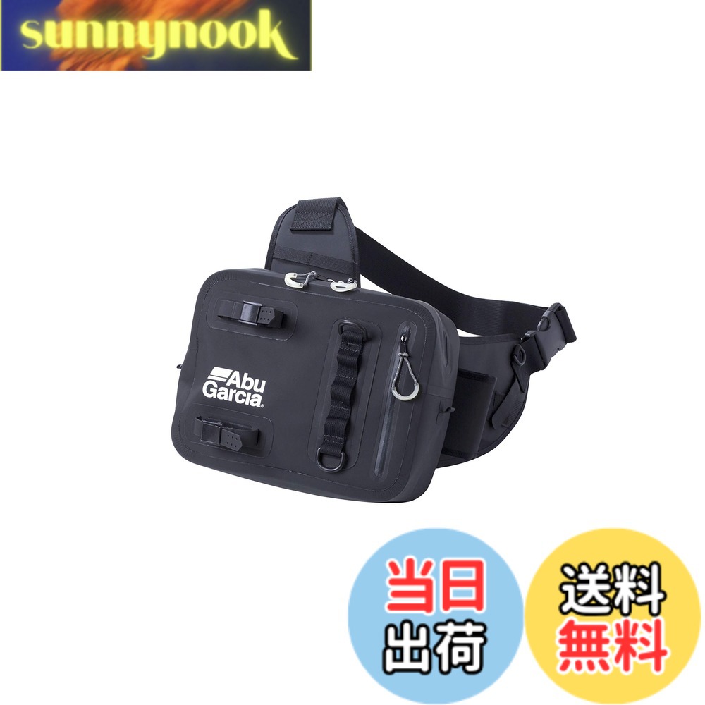【貨物輸送無料】AbuGarcia (アブガルシア) 雨合羽一ショルダーバッグ 黒いこと