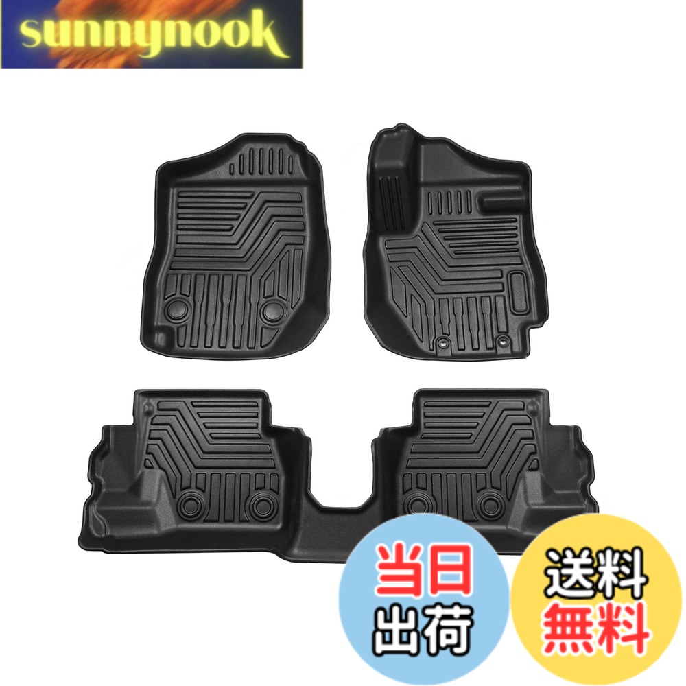 【送料無料】Cartist ジムニー JB64 ジムニーシエラ JB74 フロアマット 立体カーマット 3Dフロアマット オートマ用 H30.7-現行 JIMNY SIERRA 立体 防水 滑り防止 耐汚れ TPE素材 カスタムパーツ 車種専用設計 取付簡単 保護パーツ カー用品 3Pセット (ジムニー JB64/JB