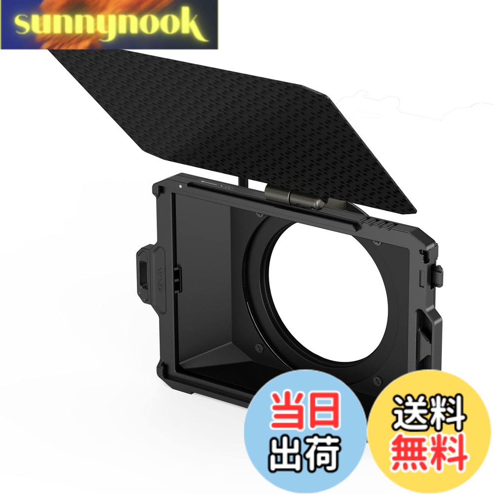 【貨物輸送無料】SmallRig ミニ 引っ敷きボックス席 (Lite版) Mini Matte Box Lite版 サンフード Φ 67/72/77/82-95粍アダプタ輪っか付き添い人 日がさ 4x5.65in水漉し一こま付き添い人 車寄せ付き添い人 ミニ 水晶体 ボンネット-3575