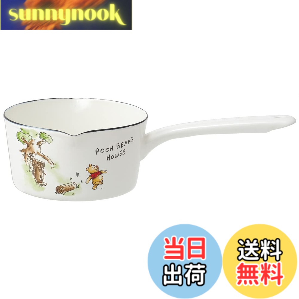 【送料無料】スケーター (skater) ホーロー 両口 ミルクパン 15cm 1.2L ディズニー くまのプーさん ENMP1-A 4,545円
