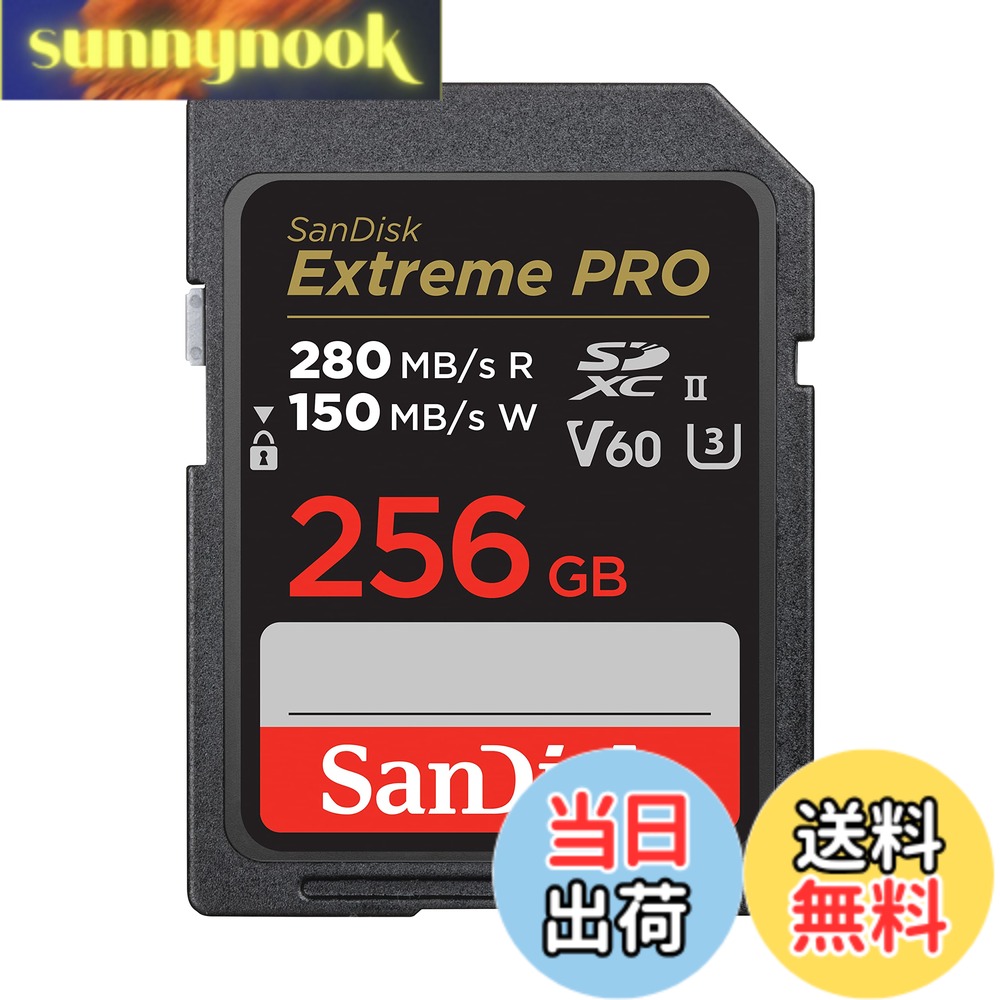 【貨物輸送無料】SanDisk 256GB Extreme PRO SDXC歌留多 SD歌留多 SD歌留多 V60記憶装置歌留多 6K \u0026 4K UHD 最大限度280MB/秒 ぼうぜん自失 熱度 雨合羽 X線押しとどめる RescuePro Deluxe見聞立てなおすソフトウエア UHS-II 社会階級10 U3