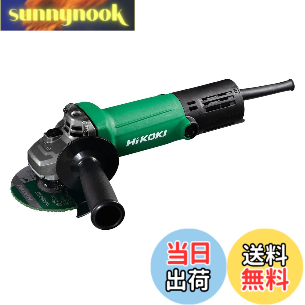 【貨物輸送無料】HiKOKI(ハイコーキ) AC100V レコード盤圧砕機 G10SP5 トイシ径100粍 脂上半身 細径Φ56粍 スナップスイッチタイプ G10SP5 【ディスクサンダー 定番青写真】