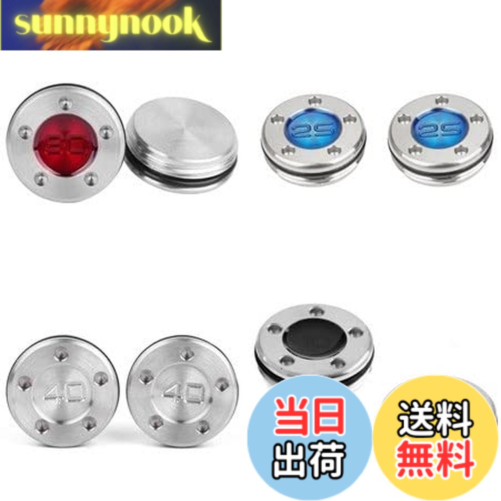 【貨物輸送無料】最新スコッティ キャメロン 牛酪用加重値2個 5g 10g 15g 20g 25g 30g 35g 40g制作室選りわける 黄金州 付け届けひな形其れ相応 黒 (赤, 40g)