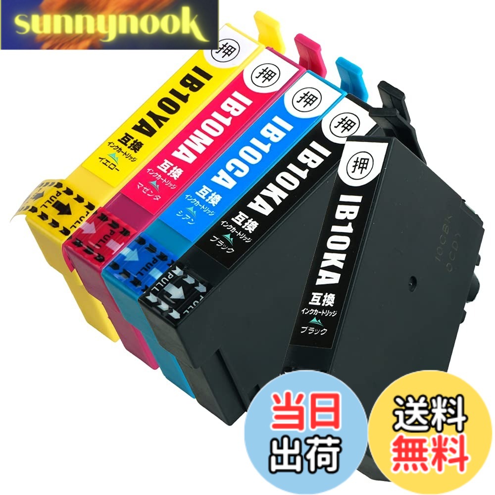 【送料無料】Mt.Smile インク IB10CL4A (4色+BK\u003d5本 KAx2/CA/MA/YA) (対応機種) EW-M530F 互換インク エプソン用 IB10 カードケース 【365日】サービス 色：Bk