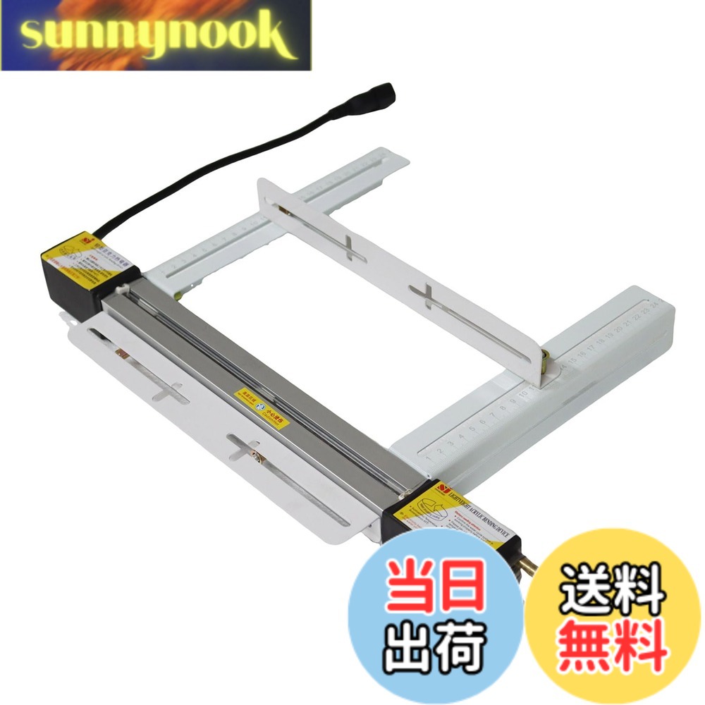 【貨物輸送無料】INTBUYING アクリル樹脂曲げ機 可塑性物質一皿用曲げ機 同盟罷工手動下唇暖房器 PVC プラスチッ アクリル樹脂 30糎 110V 300W 色：白