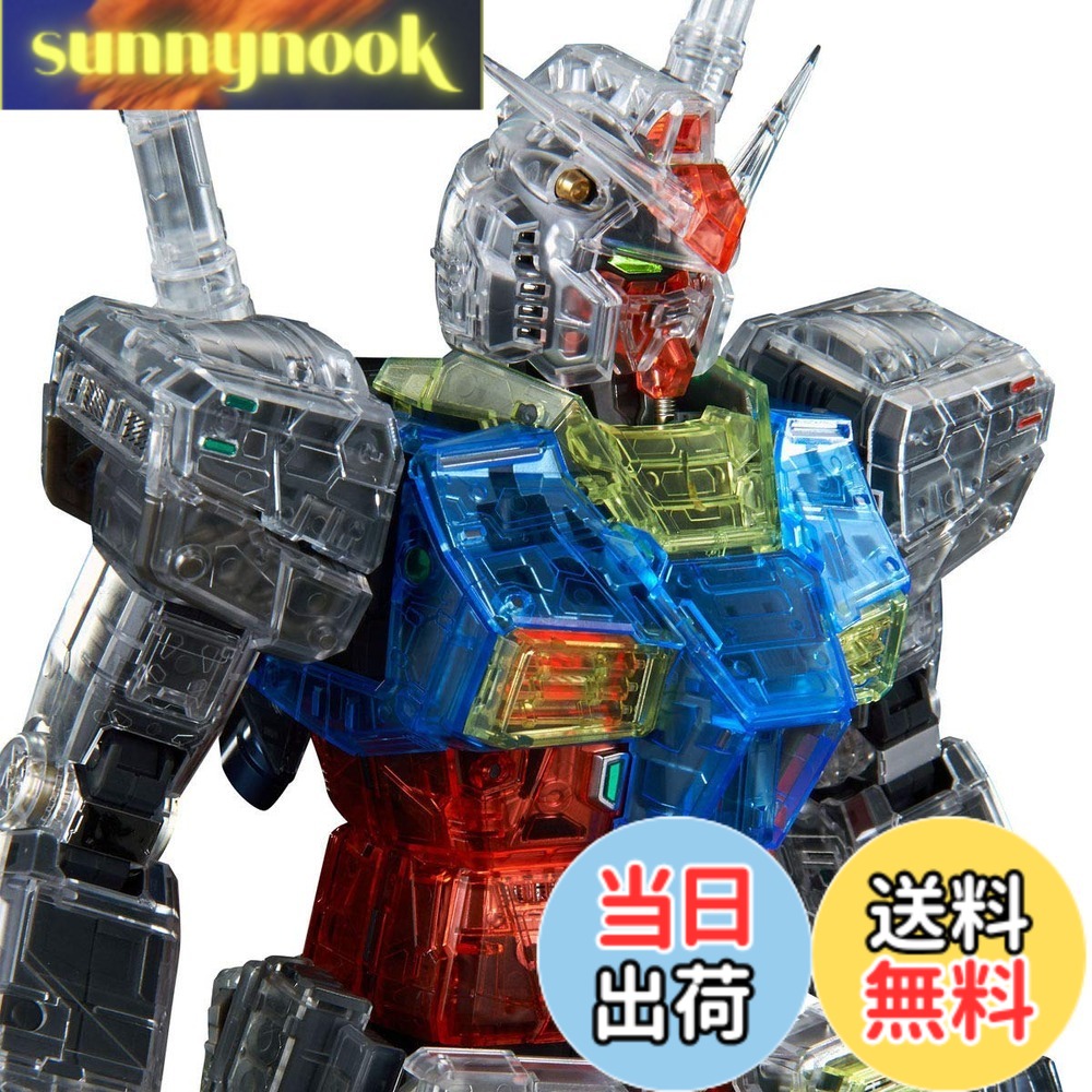 【貨物輸送無料】バンダイスピリッツ PG UNLEASHED 1/60 RX-78-2 火器防波堤 クリアカラーボディ 色：赤いこと、大きさ：小型