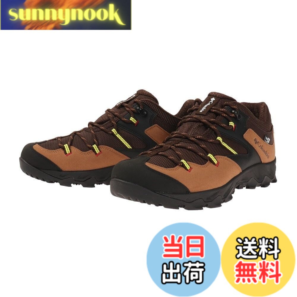 【貨物輸送無料】[Columbia] メンズ セイ赤ちょうちん ファイブ ファースト アウト素っ気ない SABER V LO OUTDRY 010 black bold orange 色：ベージュ、大いさ：25.0 糎