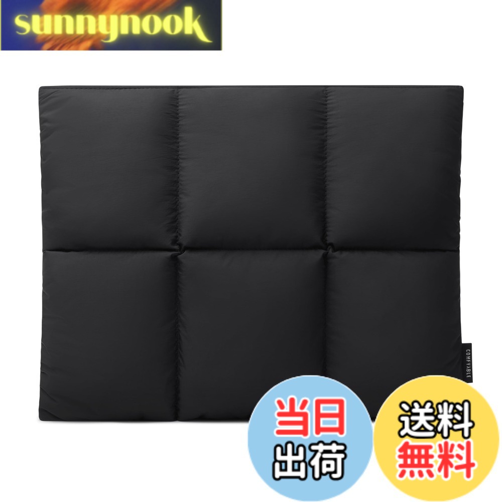 【貨物輸送無料】Comfyable puffy sleeve for MacBook 色：黒いこと、大きさ：For 15\