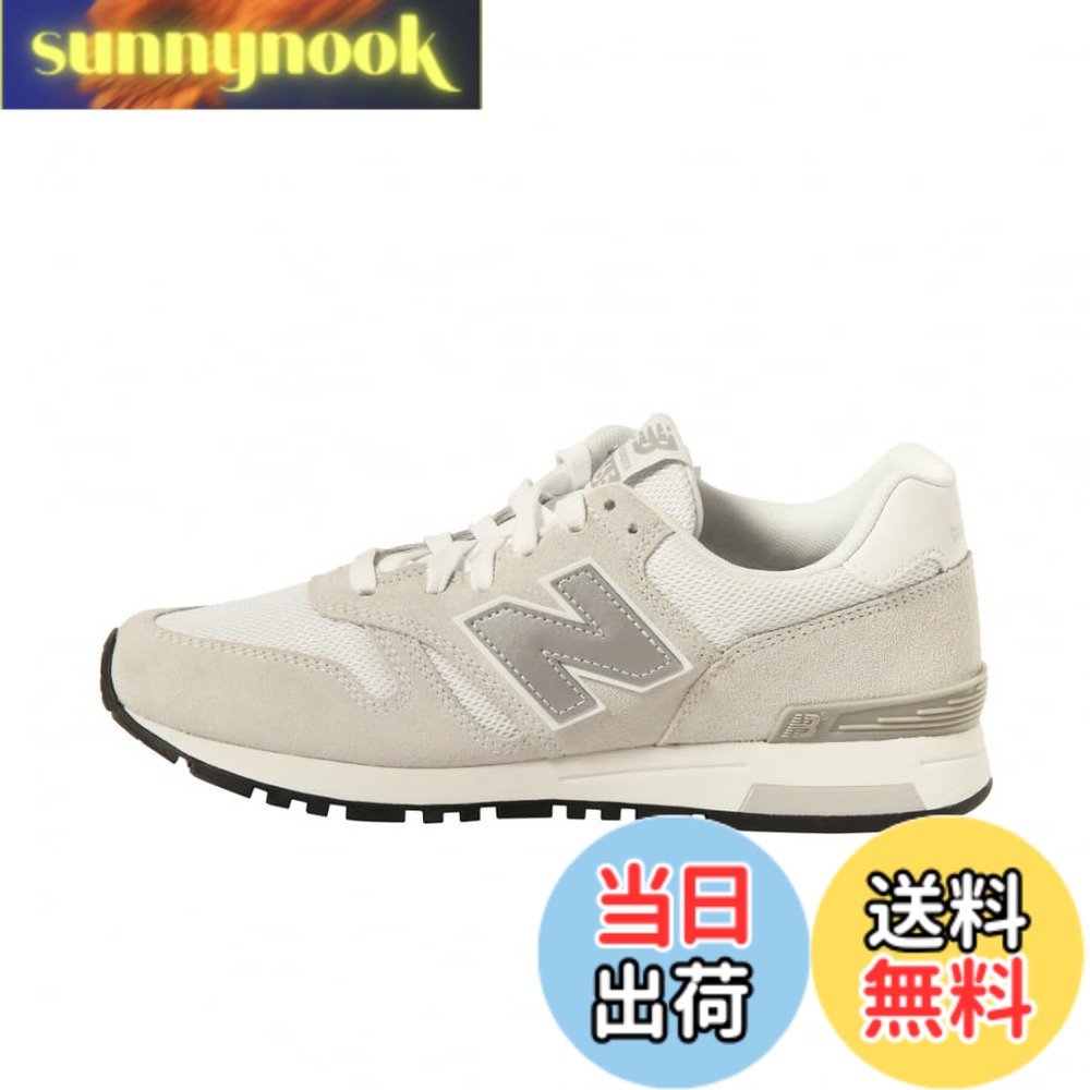 【貨物輸送無料】[ニュー平衡にする] ML565 レディーススニーカー 410565 NTW 米国海軍/赤いこと【レディース】 色：象牙色、大いさ：27.5 糎