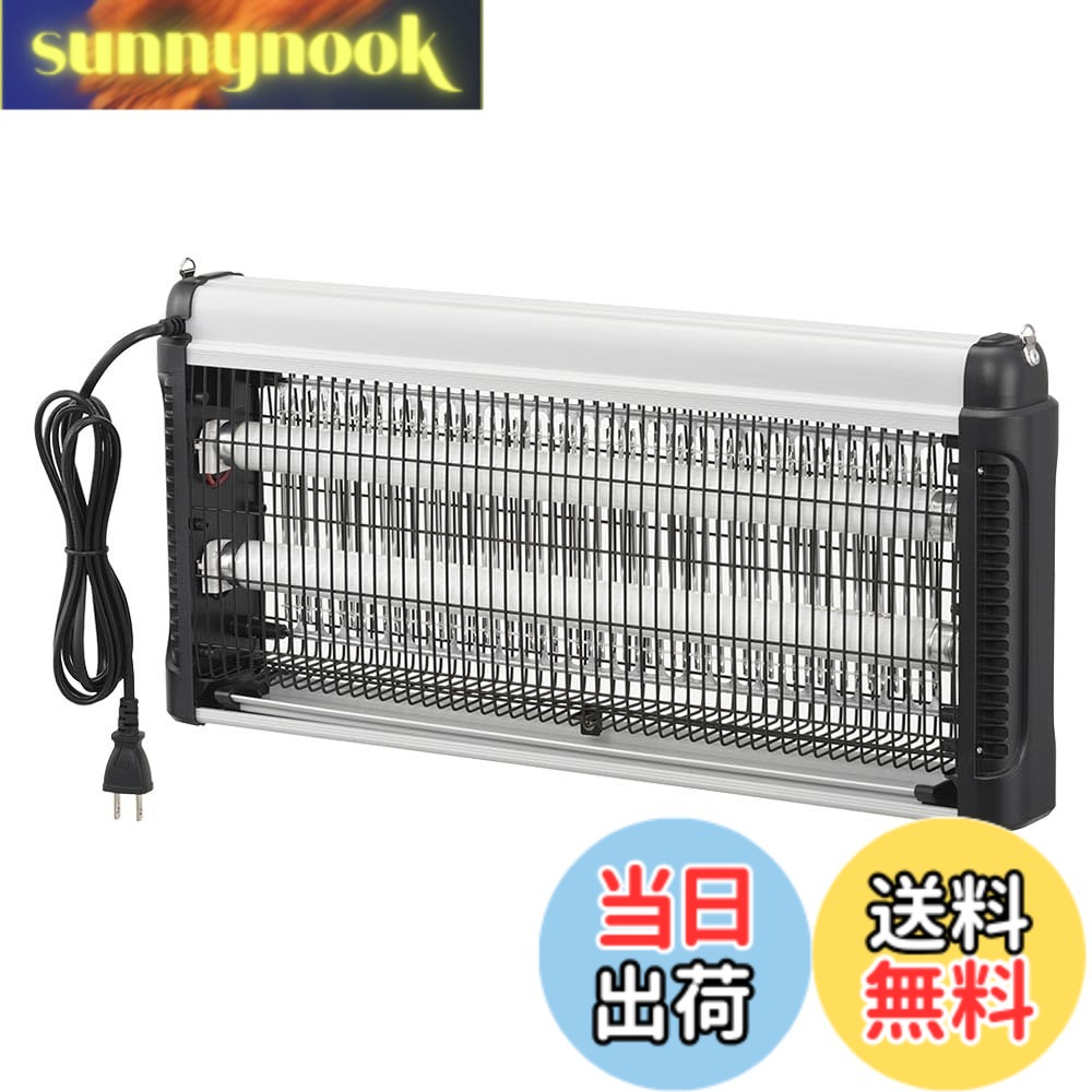 【貨物輸送無料】オーム電機 電撃殺虫器 PEST_CONTROL_DEVICE 色：白いこと、大きさ：60畳