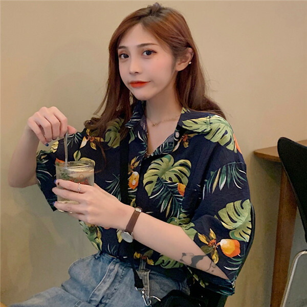 アロハシャツ レディース 五分袖 トップス 開襟シャツ 花柄 ゆったり リゾート 夏 レトロ ゆったり コーディネート 普段使い 旅行 海 デート ブラック ホワイト イエロー M L Xl Ec029d4d4w7 代引き不可 Giosenglish Com