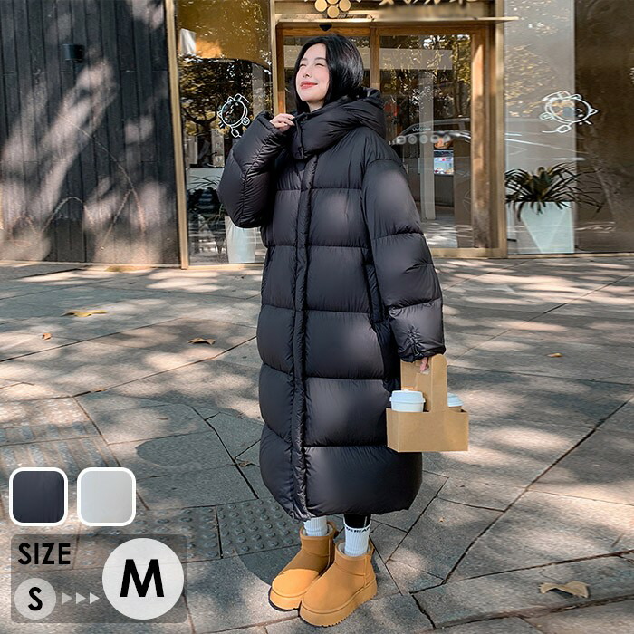 M ノースフェイス ダウンコート ロングダウン ダウン ベンチコート 黒