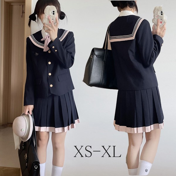 セーラー服 卒業式 女の子 制服 学生制服 長袖 女子高生スカート 制服コスプレ レディース 高校生 お受験 発表会 入学 通学 ジュニア｜サニープライズ　店