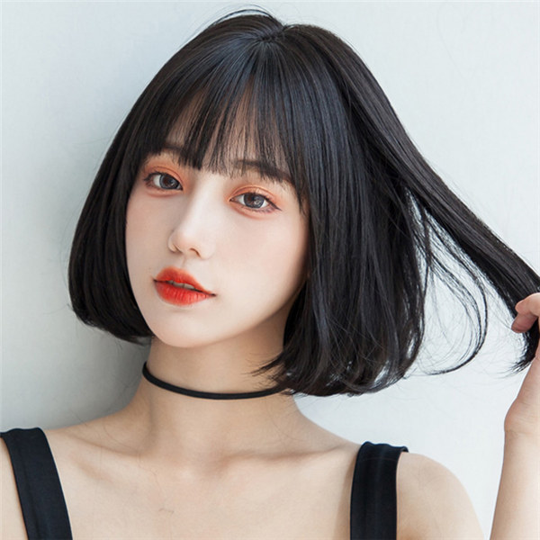 お得セット 黒髪 ウィッグ 自然 ショート コスプレ 普段使い ボブ 人気