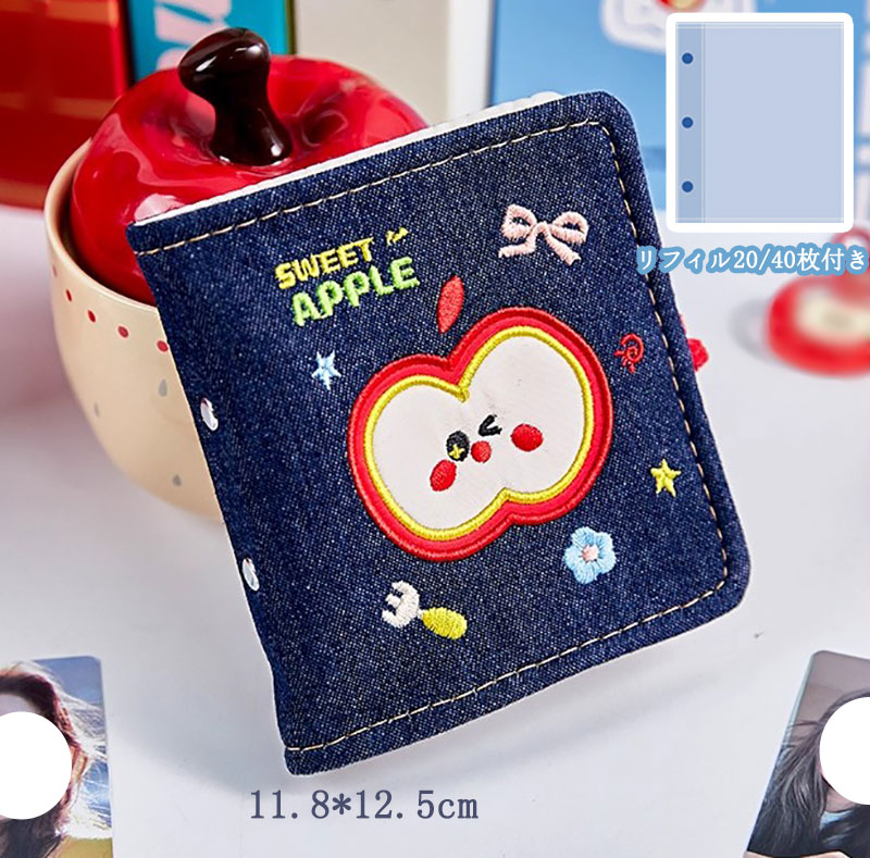 楽天市場】サンリオ バインダー デニムワッペン チェキ カード トレカ