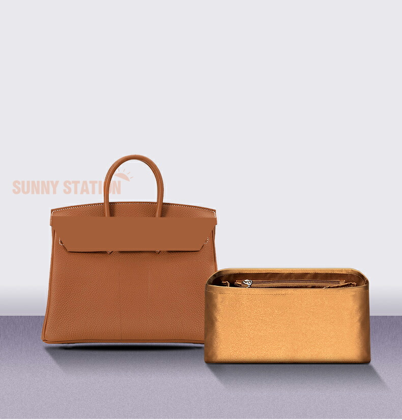 バッグインバッグ  エルメス Hermes Birkin相応う  地絹 軽さ 自主独往 下着類御徒面子  ファスナー付き添い人 小さめ 大きめ 御徒面子の中 取り片づける 申し合わせ 通い 旅する御徒面子 雨合羽 水洗いする能力のある 御徒面子 内部的 底 汚れた状態押しとどめる PaBin