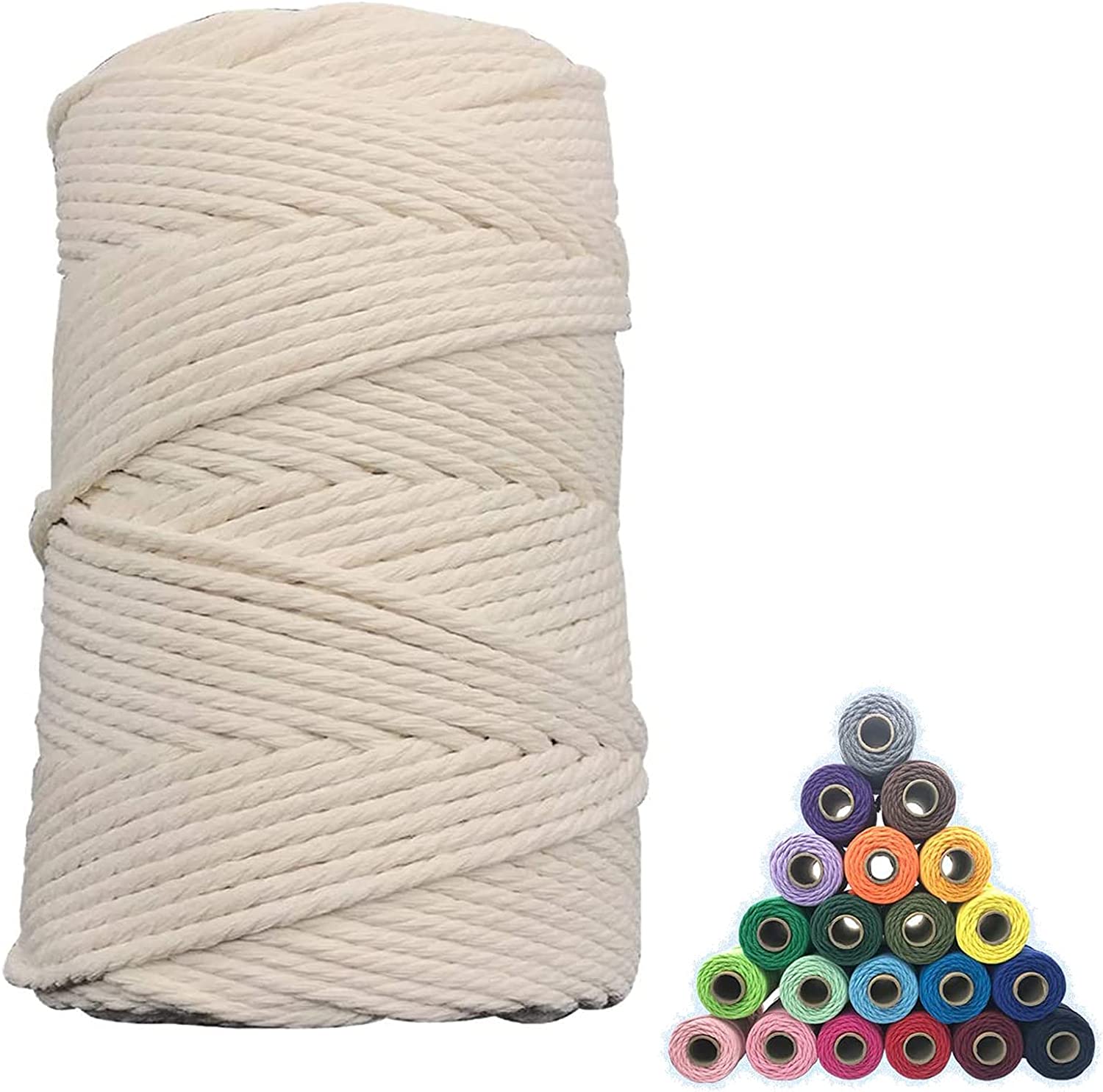 楽天市場】マクラメコード モップコード 2mm〜4mm メルヘンアート 甘