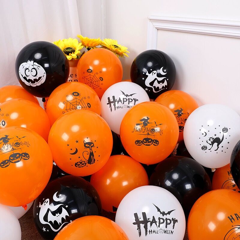 200個入り ランダム 12インチ お祭り かわいい ふうせん イベント オレンジ クリスマス シンプル ハロウィン ハロウイン バルーン パーティ  ラウンドバルーン 幼稚園 縁日 風船 飾り 正規激安 風船