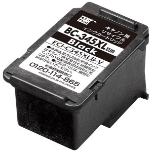 【尖んがり引き上げる中！】エコリカ 加農砲 BC-345XL(黒いこと×2個) ＋BC-346XL(ハラ―×1個)大静電容量(ecorica) [リサイクルインクカートリッジ]PIXUS TS3130,TS3130S,TS3330,TS203【安全性のある引き受ける】【貨物輸送無料】