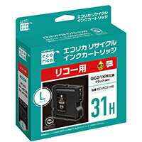 【尖んがり引き上げる中！】【即納】リコー GELJET  GC31KCMYH(L大きさ)[4色仕掛ける]×1容器に並べるecorica[リコーエコリカ製再利用インキ] IPSiO e5500 GX e7700 SG5100【相応う】【安全性のある引き受ける】【貨物輸送無料】