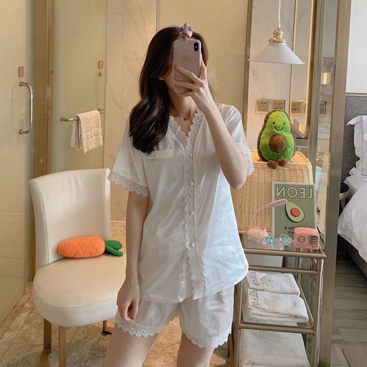 パジャマ レディース セットアップ パジャマ 春夏 半袖パジャマ ルームウエア 部屋着 姫系 パンツ 可愛い ナイトウェア おしゃれ カジュアル 寝巻き 寝間着 Giosenglish Com