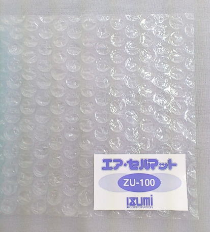 エアセルマットカット ZU-100 400mm×400粍 2000枚\u003cBR\u003e【 代引不可 】 日用品雑貨・文房具・手芸-梱包資材-ポリエチレンシート