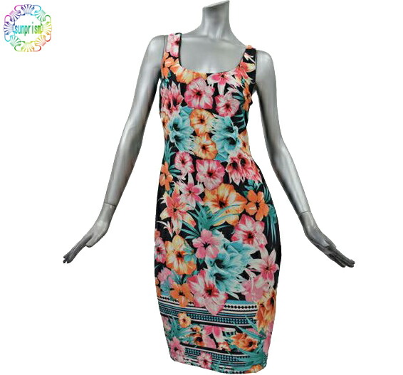 La直輸入 タイト サンプリズム サンプリズムバイヤー現地直接買付けアメリカ ワンピース ジャージー B Smart リゾート ブラックｘピンク ワンピース Usa リクルートスーツ L Jp ジャージー ロサンゼルス あす楽対応 タイト 即日発送 インポート